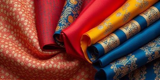 Campionario di sete colorate